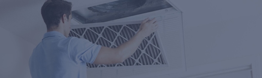 installing an air filter