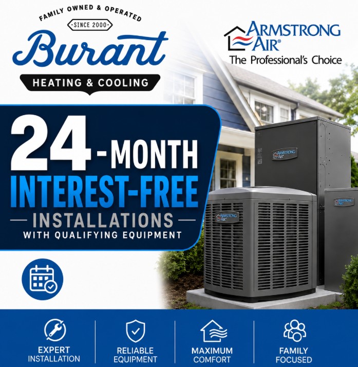 Burant Heating & Air Conditioning promotional offer 2
