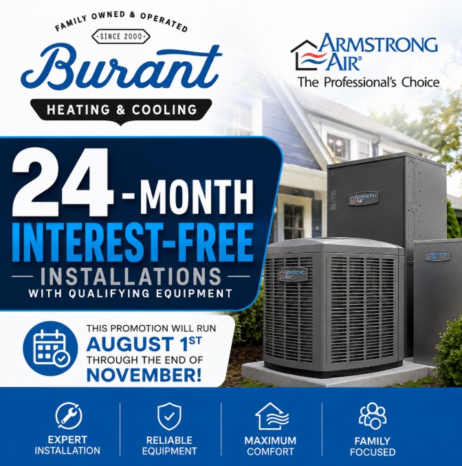 Burant Heating & Air Conditioning promotional offer 2